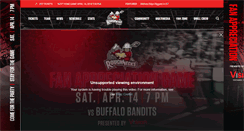 Desktop Screenshot of calgaryroughnecks.com