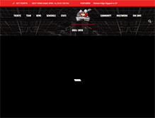 Tablet Screenshot of calgaryroughnecks.com